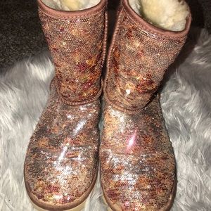 Sequin uggs